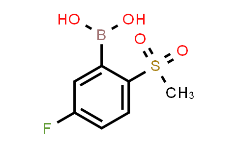(5-氟-2-甲磺酰基苯基)硼酸