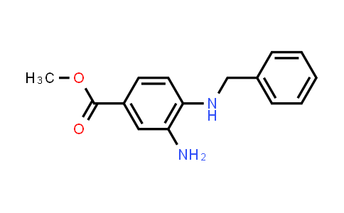 Methyl 3-amino-4-(benzylamino)benzoate