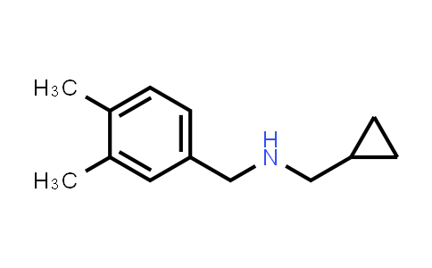1-Cyclopropyl-N-(3,4-dimethylbenzyl)methanamine