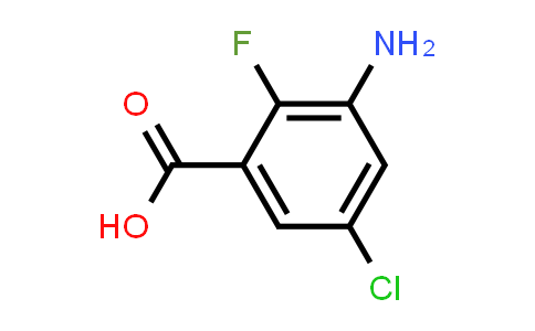 3-氨基-5-氯-2-氟苯甲酸