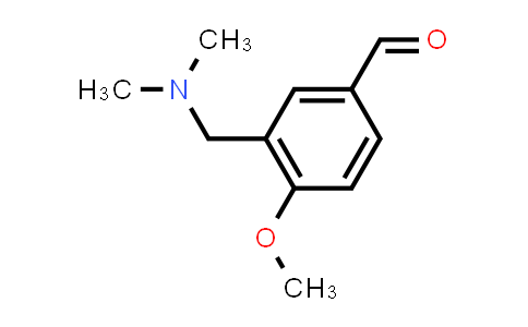 3-((Dimethylamino)methyl)-4-methoxybenzaldehyde