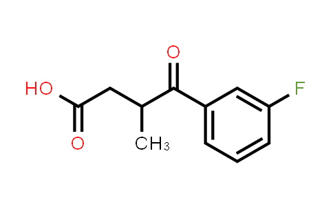 4-(3-氟苯基)-3-甲基-4-氧代丁酸