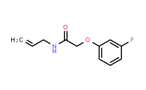 N-烯丙基-2-(3-氟苯氧基)乙酰胺