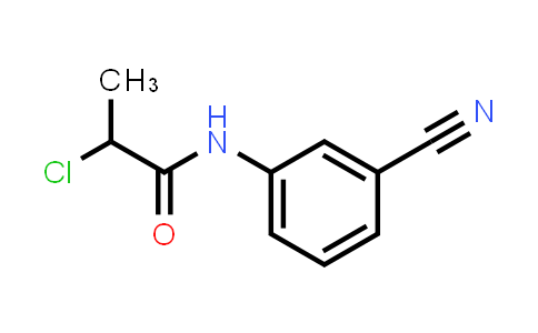 2-Chloro-N-(3-cyanophenyl)propanamide