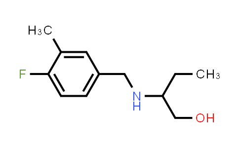 2-((4-Fluoro-3-methylbenzyl)amino)butan-1-ol