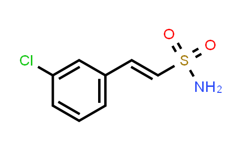 (E)-2-(3-氯苯基)乙烯-1-磺酰胺