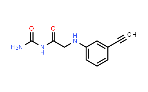 n-Carbamoyl-2-((3-ethynylphenyl)amino)acetamide