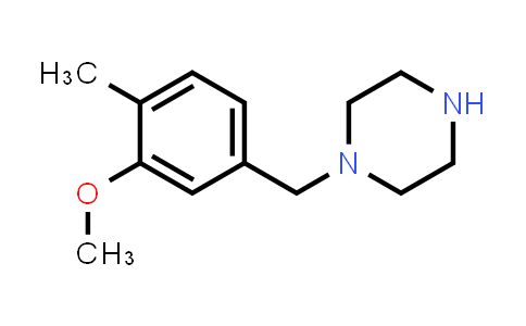 1-(3-甲氧基-4-甲基苄基)哌嗪