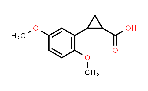 2-(2,5-二甲氧基苯基)环丙烷-1-羧酸