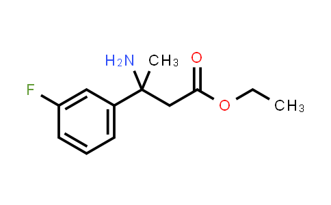 3-氨基-3-(3-氟苯基)丁酸乙酯