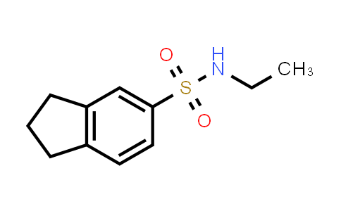 n-Ethyl-2,3-dihydro-1h-indene-5-sulfonamide
