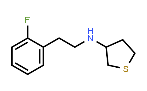 N-(2-氟苯乙基)四氢噻吩-3-胺