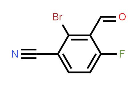 2-溴-4-氟-3-甲酰基苄腈