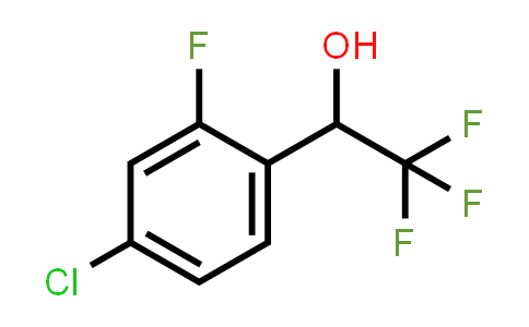 1-(4-Chloro-2-fluorophenyl)-2,2,2-trifluoroethan-1-ol