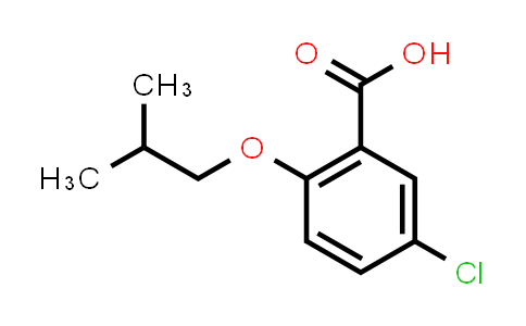 2-异丁氧基-5-氯苯甲酸