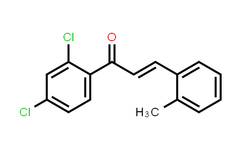 (2E)-1-(2,4-二氯苯基)-3-(2-甲基苯基)丙-2-烯-1-酮