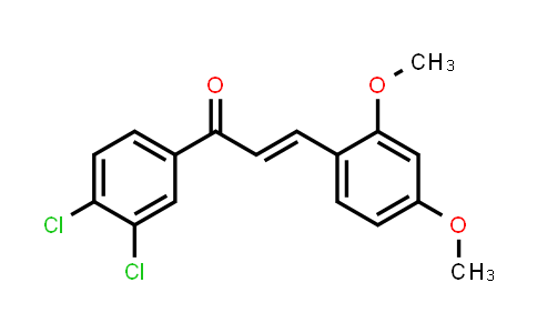 (2E)-1-(3,4-二氯苯基)-3-(2,4-二甲氧基苯基)丙-2-烯-1-酮