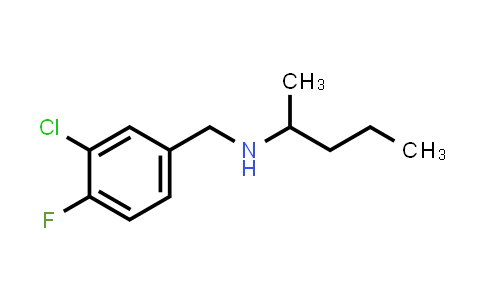 n-(3-Chloro-4-fluorobenzyl)pentan-2-amine