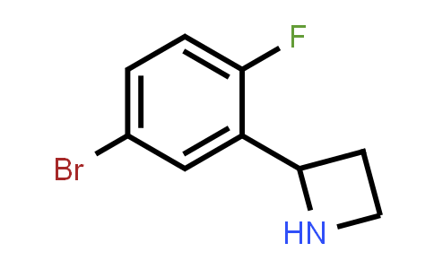 2-(5-Bromo-2-fluorophenyl)azetidine