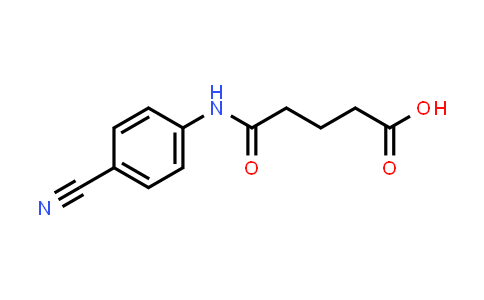 5-((4-Cyanophenyl)amino)-5-oxopentanoic acid