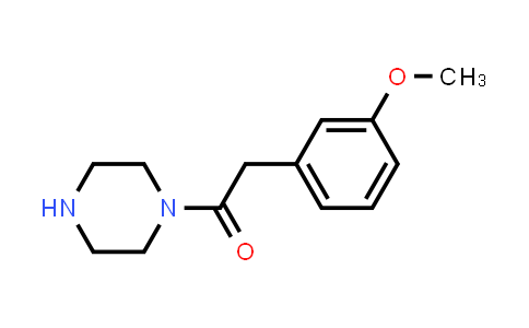 2-(3-甲氧基苯基)-1-(哌嗪-1-基)乙-1-酮
