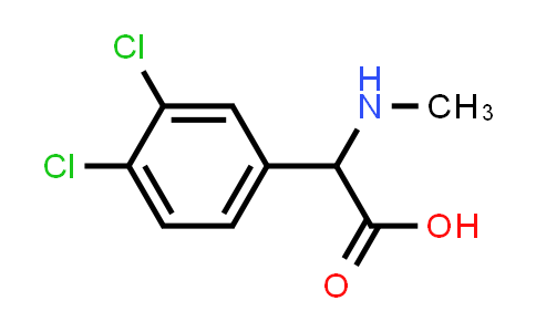 2-(3,4-Dichlorophenyl)-2-(methylamino)acetic acid
