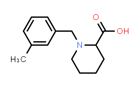 1-(3-Methylbenzyl)piperidine-2-carboxylic acid