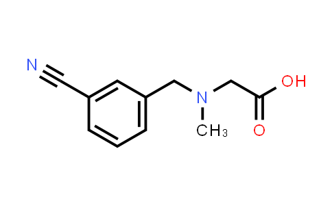 2-{[(3-cyanophenyl)methyl](methyl)amino}acetic acid