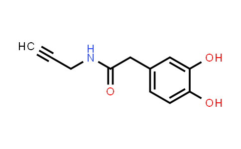 2-(3,4-Dihydroxyphenyl)-N-(prop-2-yn-1-yl)acetamide