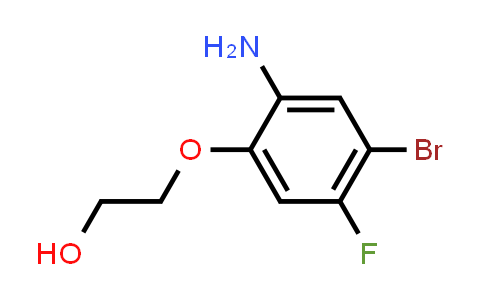 2-(2-氨基-4-溴-5-氟苯氧基)乙醇