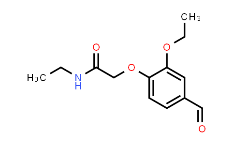 2-(2-乙氧基-4-甲酰基苯氧基)-N-乙基乙酰胺