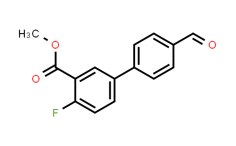 Methyl 2-fluoro-5-(4-formylphenyl)benzoate
