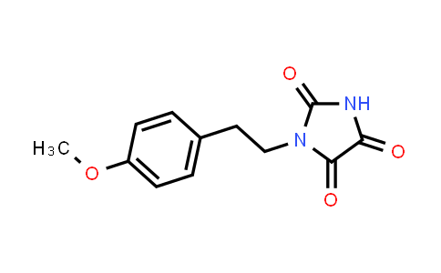 1-[2-(4-甲氧基苯基)乙基]咪唑烷-2,4,5-三酮