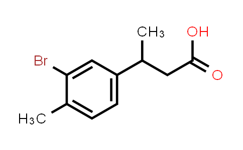 3-(3-溴-4-甲基苯基)丁酸