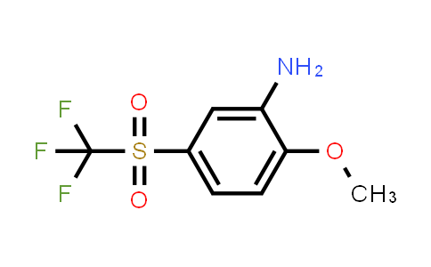 2-甲氧基-5-三氟甲磺酰苯胺