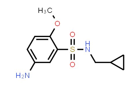 5-Amino-n-(cyclopropylmethyl)-2-methoxybenzenesulfonamide