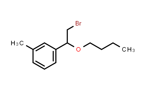 1-(2-溴-1-丁氧基乙基)-3-甲基苯