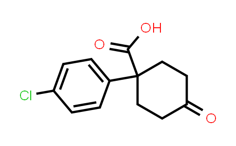 1-(4-氯苯基)-4-氧代环己烷-1-羧酸