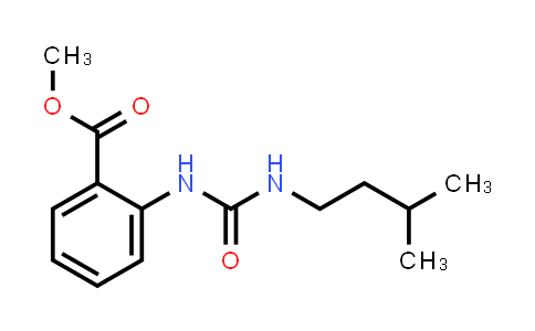 Methyl 2-(3-isopentylureido)benzoate
