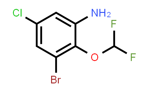 3-溴-5-氯-2-(二氟甲氧基)苯胺