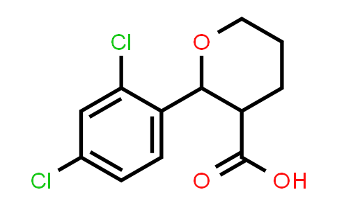 2-(2,4-二氯苯基)四氢-2H-吡喃-3-羧酸