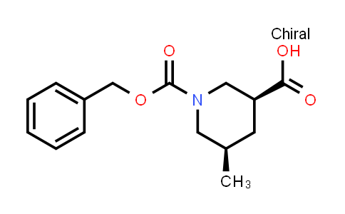 (3s,5r)-1-Benzyloxycarbonyl-5-methyl-piperidine-3-carboxylicacid