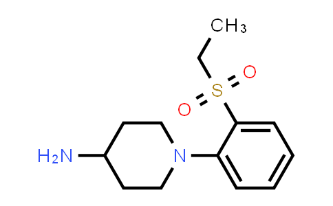 1-[2-(ethanesulfonyl)phenyl]piperidin-4-amine
