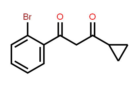 1-(2-溴苯基)-3-环丙基丙烷-1,3-二酮