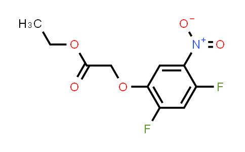 Ethyl 2-(2,4-difluoro-5-nitrophenoxy)acetate