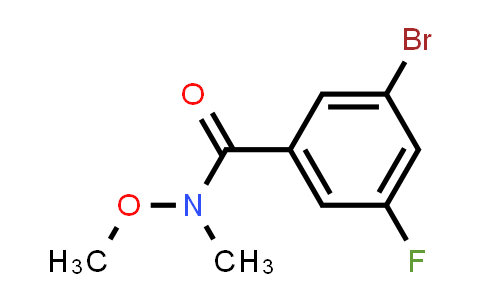 3-Bromo-5-fluoro-N-methoxy-N-methylbenzamide
