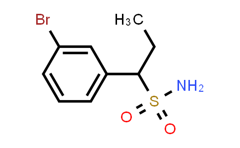 1-(3-Bromophenyl)propane-1-sulfonamide