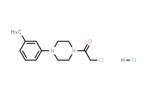 2-Chloro-1-[4-(3-methylphenyl)piperazin-1-yl]ethan-1-one hydrochloride