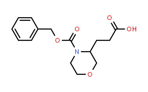 3-(4-((苄氧基)羰基)吗啉-3-基)丙酸