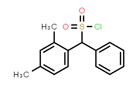 (2,4-Dimethylphenyl)(phenyl)methanesulfonyl chloride